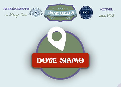 Dove siamo - Allevamento Jane Wells di Margie Pozzi